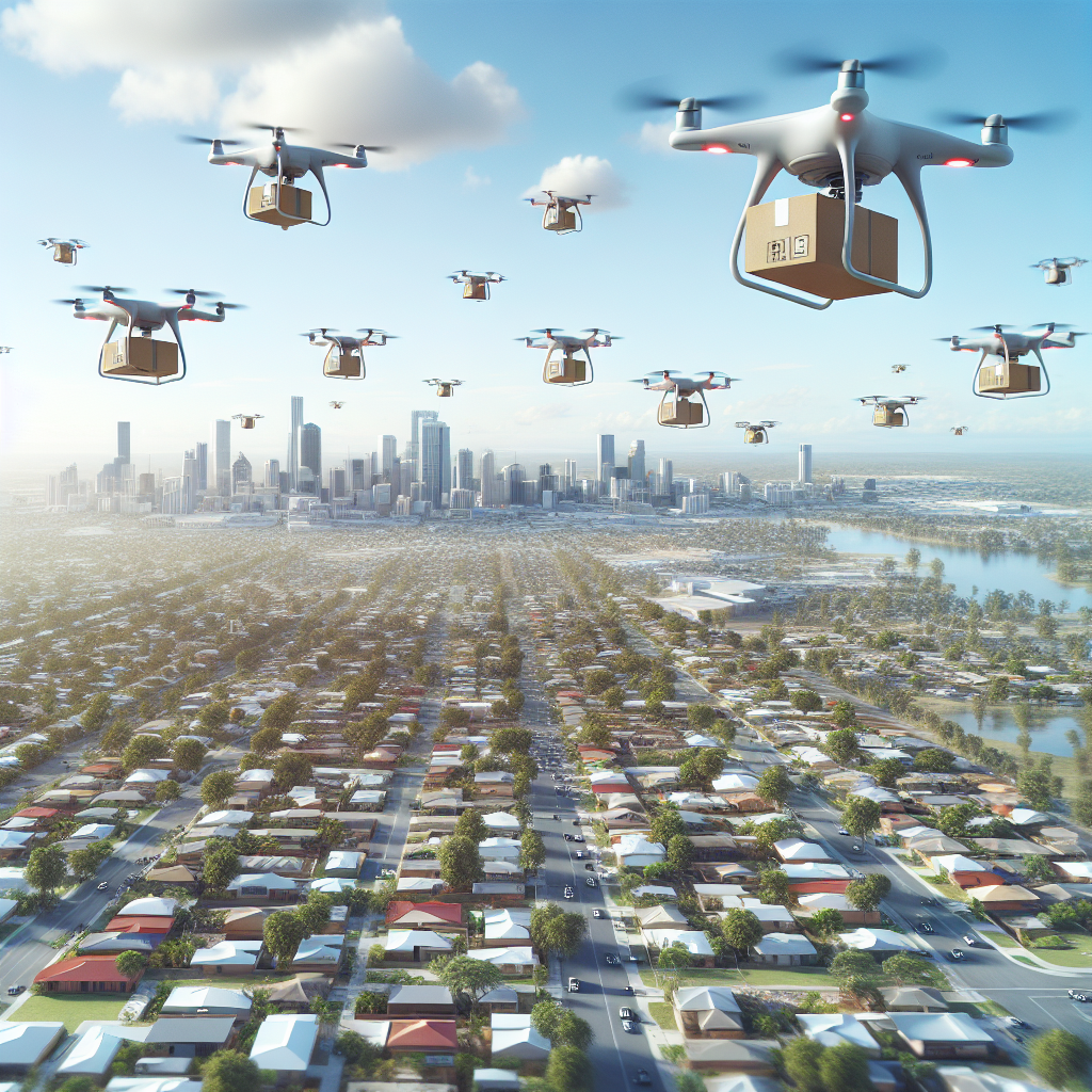 Logan City Leads Drone Delivery Revolution in Australia